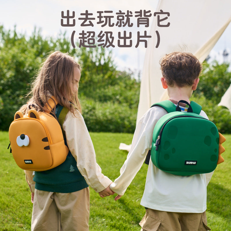 Rui brand children's schoolbag kindergarten schoolbag girls and boys cute travel baby backpack ultra-light girls bag