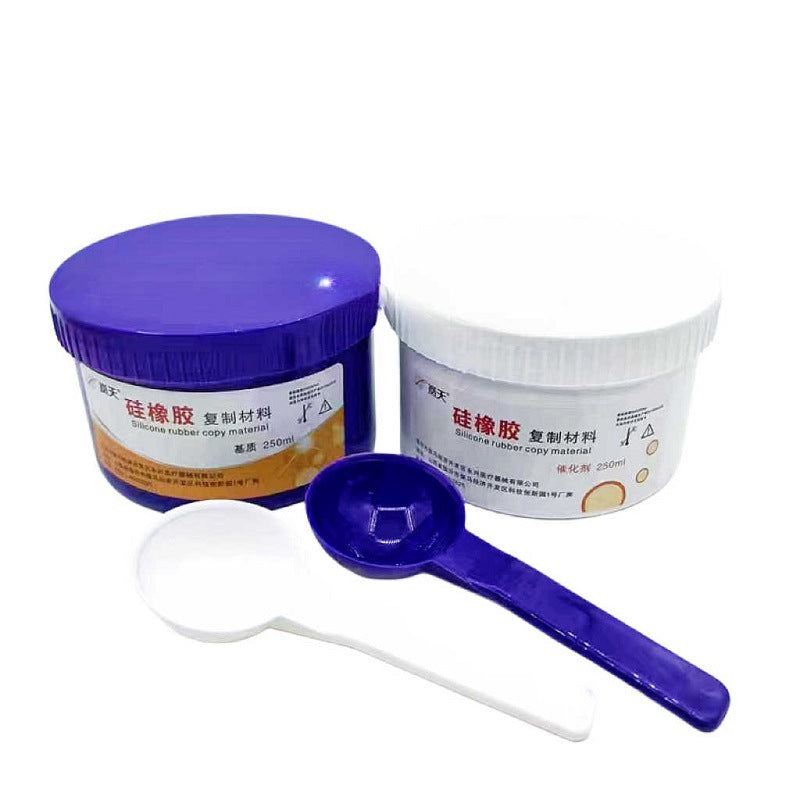 Dental oral blue sky Lantian silicone rubber printing film material, additive silicone printing film material, heavy body and light body set