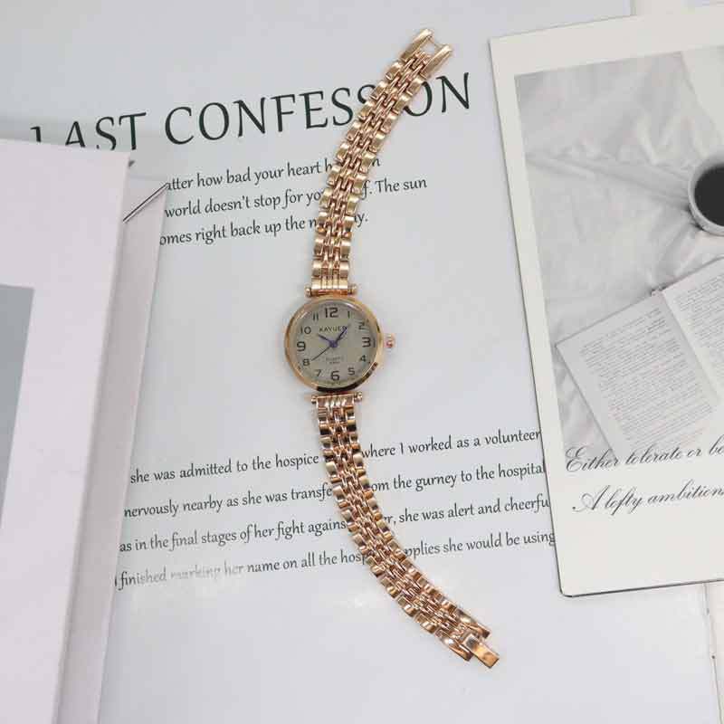 2025 new arrival: exquisite stainless steel bracelet watch for women - casual, stylish, and versatile quartz wristwatch, direct from the manufacturer