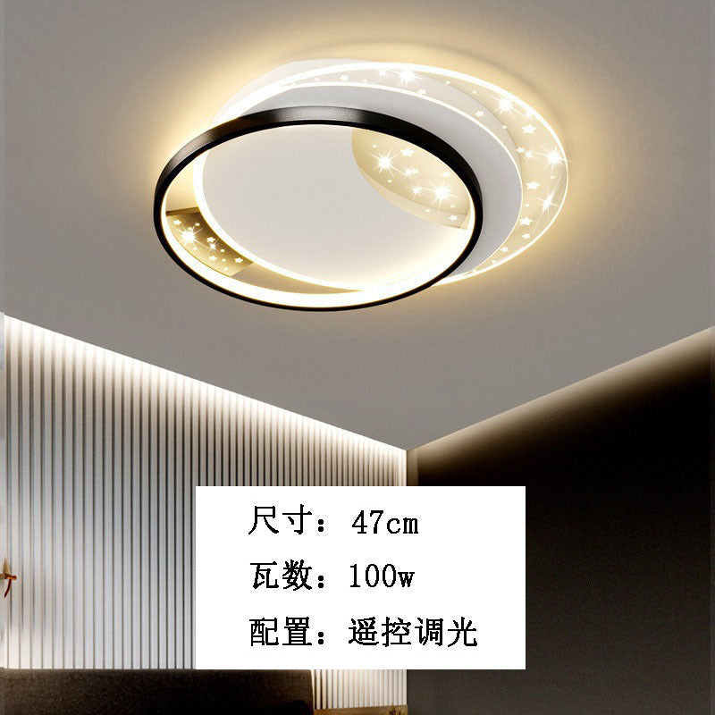 Zhongshan new Italian minimalist master bedroom light luxury living room ceiling light Nordic modern study light restaurant chandelier