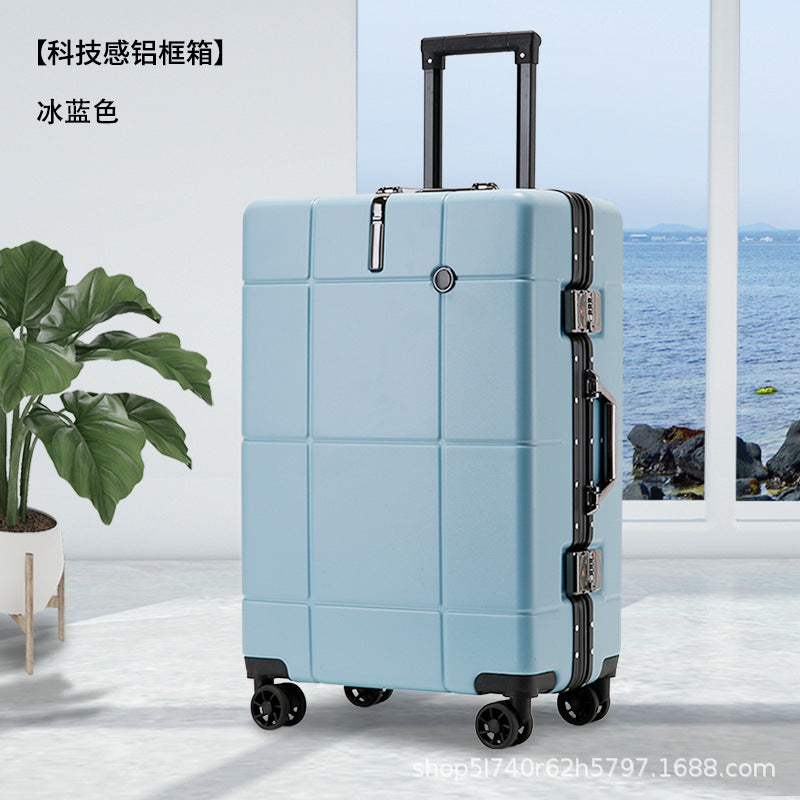 Luggage female ins small light suitcase universal wheel 24 male and female multi-capacity student password case trolley case
