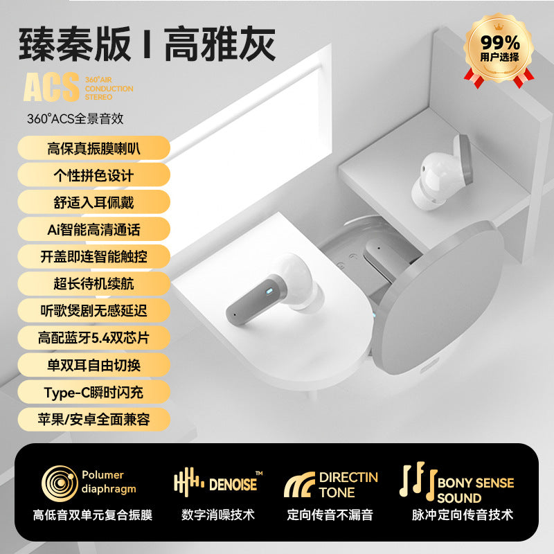 25new arrivalivi83 colaisson high-quality in-ear noise reduction long battery life wireless bluetooth headset semi-in-universal