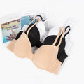 foreign trade intimates source french seamless intimates women's small breasts show big soft steel ring gathered plump expansion bra