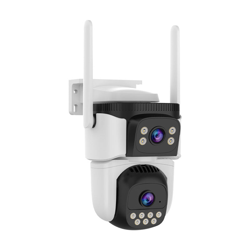 Cross-border special 4G binocular surveillance camera outdoor wireless surveillance camera 360WiFi high definition monitor