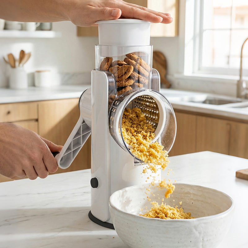 new product multi-functional roller vegetable cutter hand-cranked vegetable cutter kitchen slicer vegetable potato grater