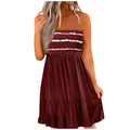 new multicolor printed bandeau ruched dress for women - perfect for cross-border e-commerce on  us &