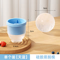 Whiskey round ice ball mold - food grade, home use, ice cube maker, quick-freezing round ice ball tray model - wholesale