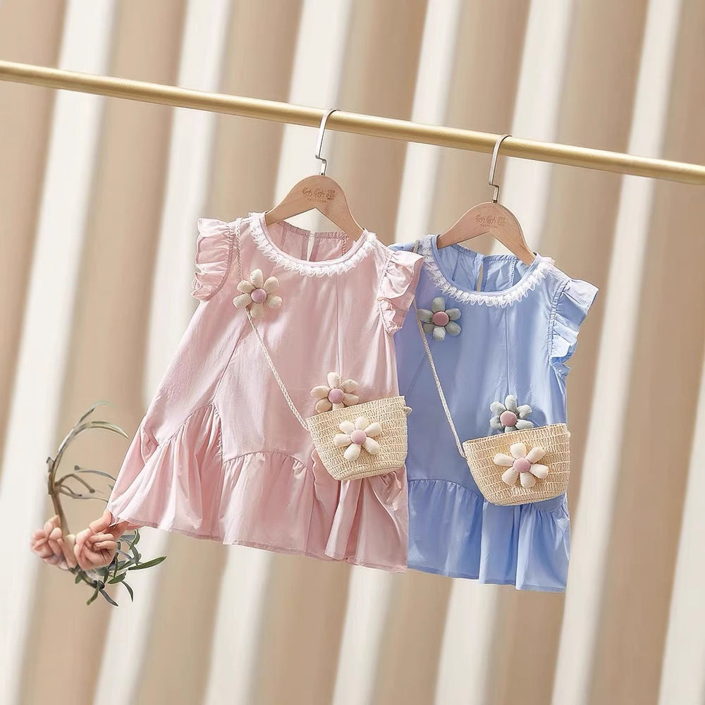 Girls' dresses:  summer new korean style, chic baby cute mesh skirt, princess dress, wholesale for export
