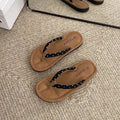 2026new arrival camellia cartoon cute flip-flops women's outwear casualeasiest for matchins lazy style sandals