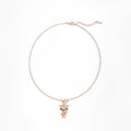 Christmas necklace wholesale european and american cross-border accessories for women, versatile atmosphere, niche design, high-end sweater clavicle chain