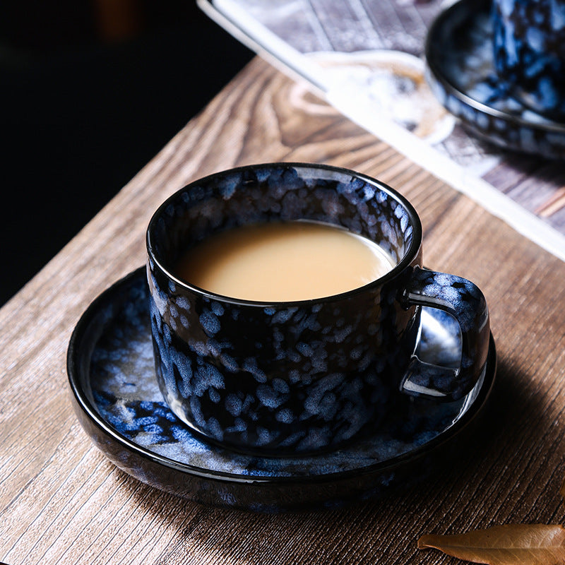 Nordic new arrival: instagrammable single-serve afternoon tea milk & coffee cup, creative breakfast oatmeal cup and saucer set - wholesale