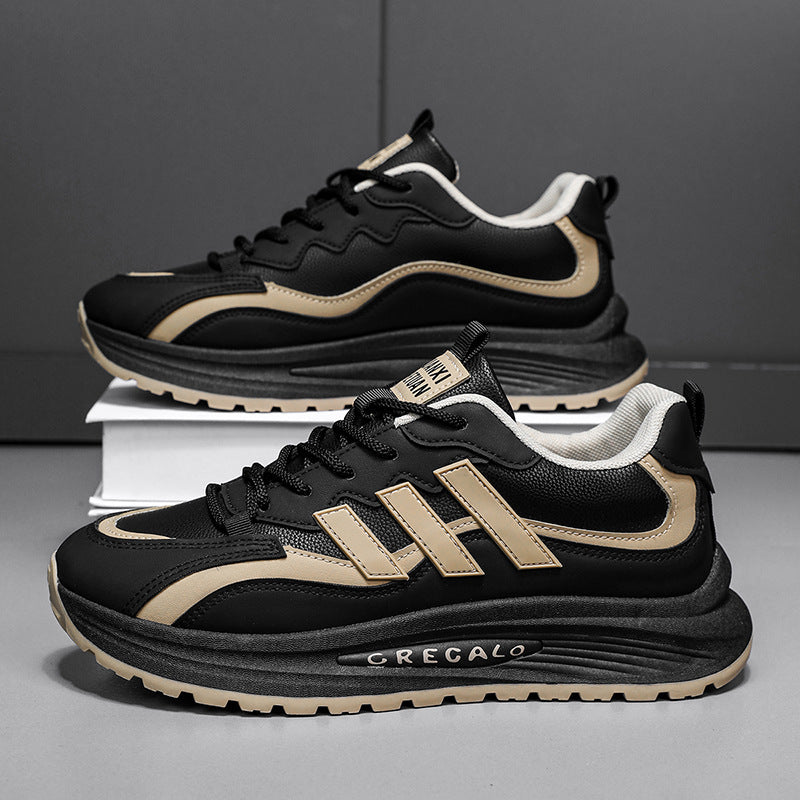 2026 spring new men's fashion chunky sneakers - trendy, comfortable, versatile casual dad shoes