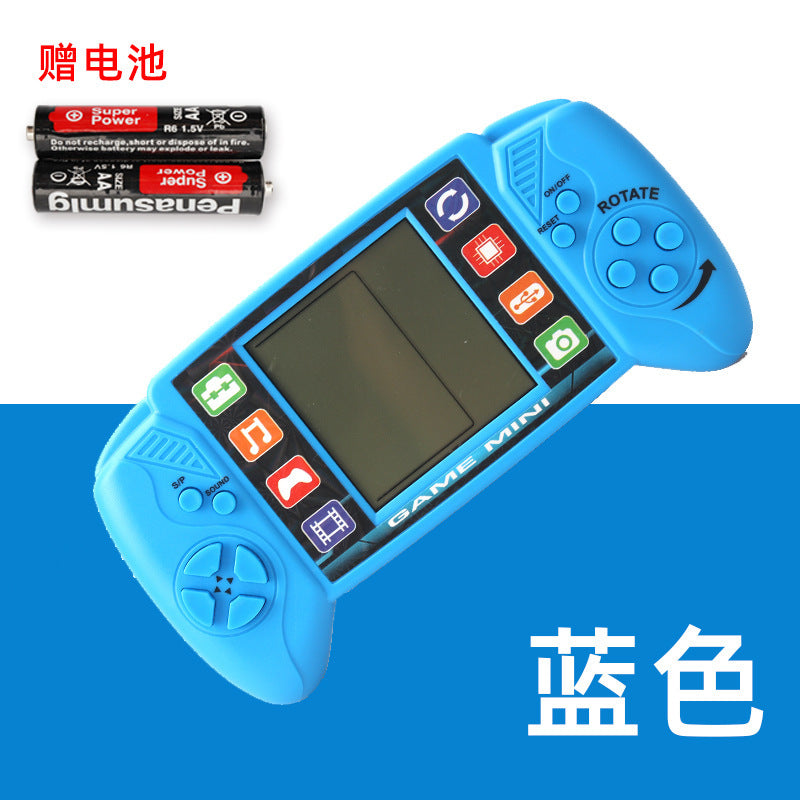 educational tetris game console toy - nostalgic handheld retro game machine for kids, students, and childhood memories - perfect gift!