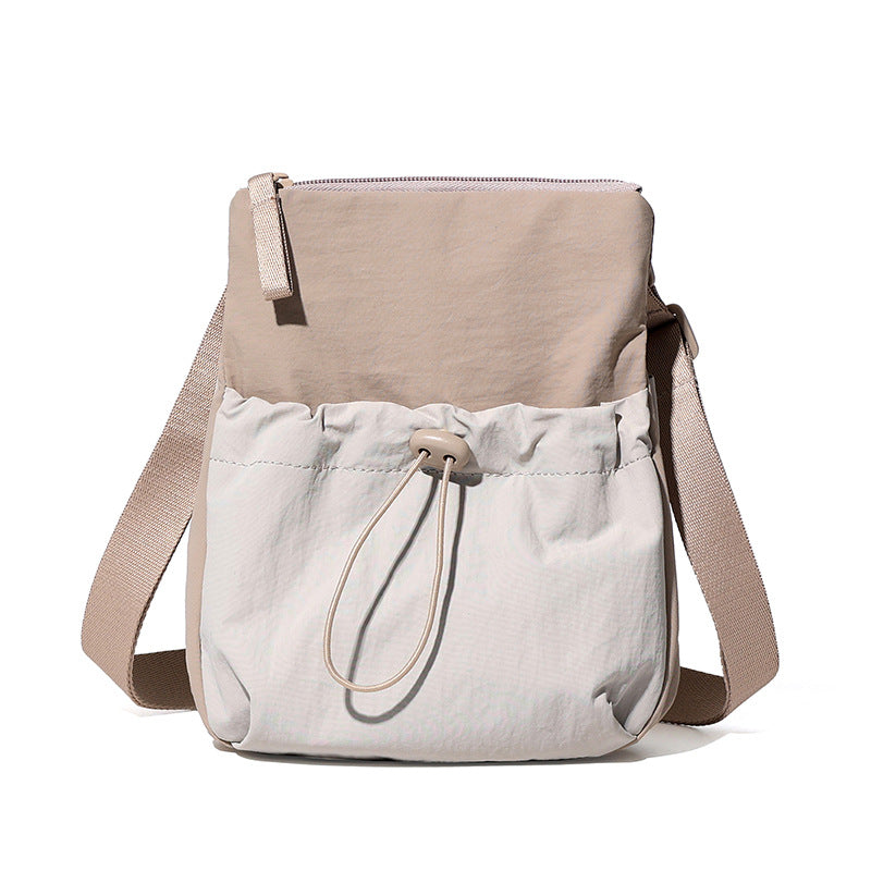 New Portable Dopamine Shoulder Messenger Bag Multifunctional Casual Commuter Mobile Phone Carry-on Sundries Storage Bag