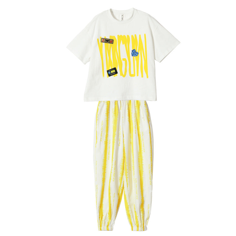 Girls' summer outfit set: trendy & stylish kids' clothing,  new arrivals, big kids' summer activewear