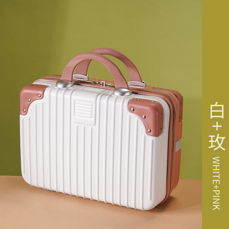 14 inch portable cosmetic case creative gift box holiday souvenir packing box suitcase mini small storage box