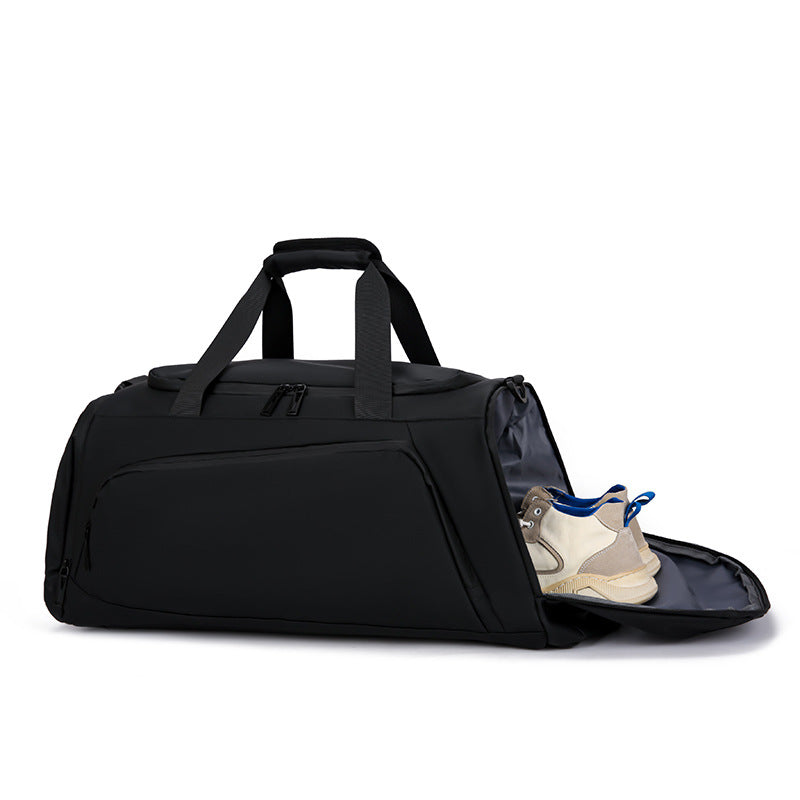 Outdoor fitness bag wear-resistant business travel bag dry and wet separation shoulder multifunctional men's crossbody travel bag wholesale