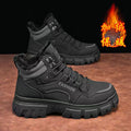 Winternew arrivalbootsmenworkwear short boots northeast outdoor sports high-top men's shoes hikingfleece-lined snow boots