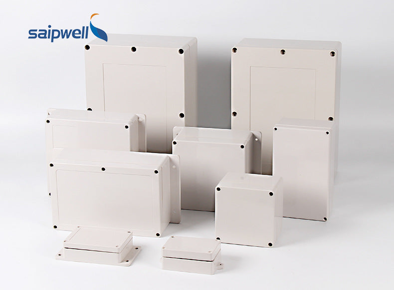 Outdoor plastic waterproof junction box IP66 sealed waterproof box monitoring battery power box cable breakout box