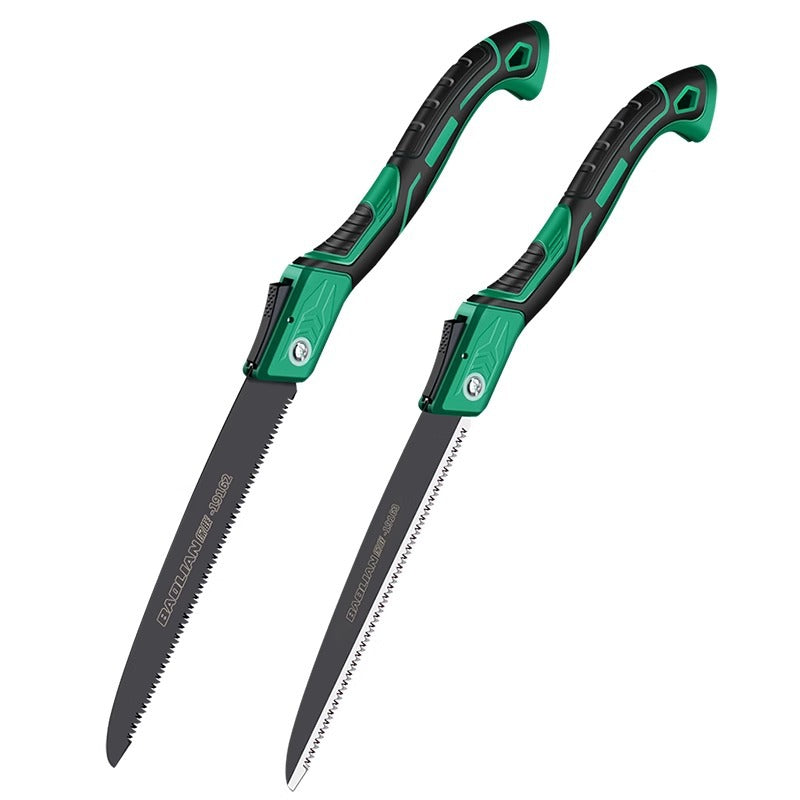 Baojun handheld hand saw folding saw household hacksaw hand saw wood saw hand saw woodworking logging hand saw