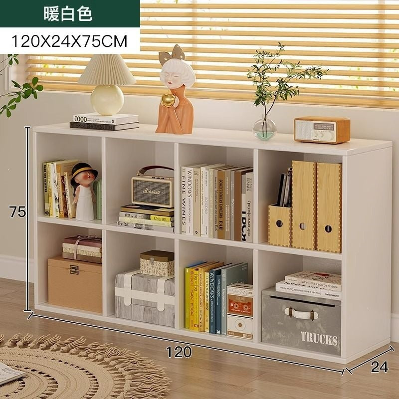Bookshelf kindergarten reading rack multifunctional simple storage cabinet living room storage cabinet for home floor-standing storage rack