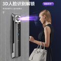Face recognition fingerprint lock anti-theft door fully automatic password lock for homedigital lock cat eye smart lock factory wholesale