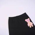e-commerce product: cute gradient bear short-sleeve and pants set for  and