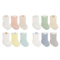 Babylon three-pair kids socks combed cotton breathable baby knee socks socks candy color boneless infant socks