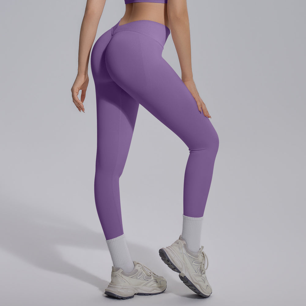 European and american seamless tight-fitting yoga set - waist-defining, slimming, peach lift, quick-dry activewear for outdoor running and fitness