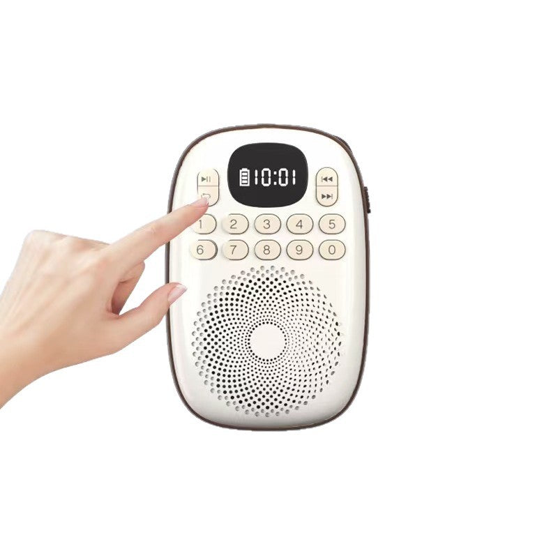 Xianke v15 radio mini small player neutral card speaker elderly portable music player charging