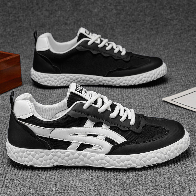 Summer men's shoes 2026 new casual shoes comfortable low-top soft sole lightweight mesh breathable argyle shoes fashion sneakers