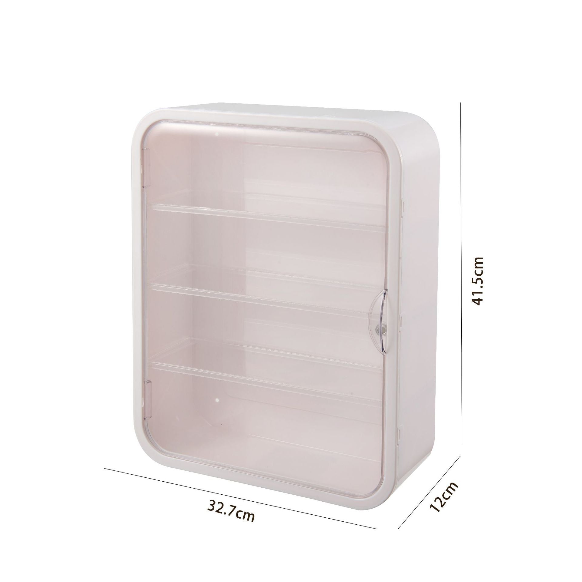 POP MART figure wall-mounted storage display cabinet blind box storage wall cabinet transparent dust-proof doll storage box