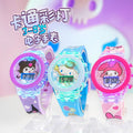 Kids' cartoon light-up watch - marvel spider-man, unicorn, elsa princess - flashing electronic toy watch for boys and girls