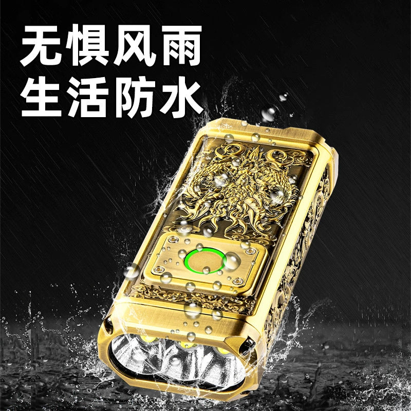 Cross-border new 9 * P70 bicycle light night camping light mountaineering light caving exploration light high power flashlight