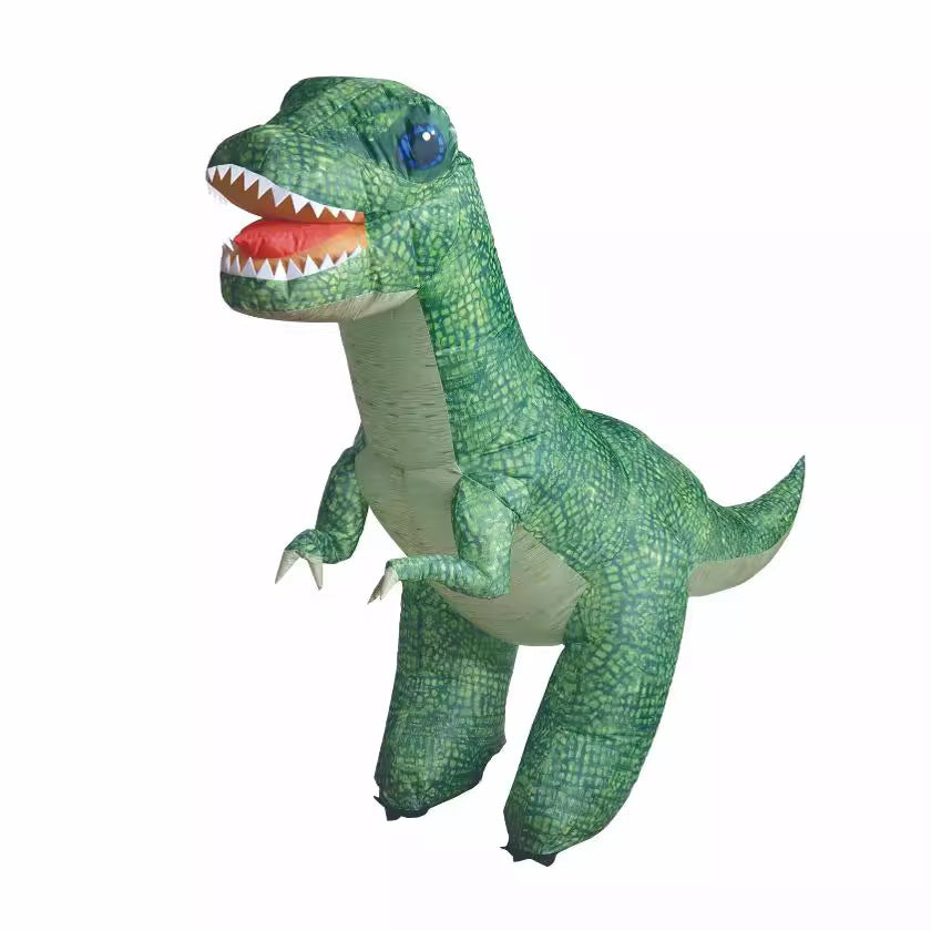 New cross-border children's 1.5m automatic inflatable electric remote control realistic tyrannosaurus rex dinosaur model toy for boys