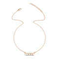 Wholesale letter necklaces - european & american style, cross-border autumn/winter jewelry & accessories, high-end diamond-studded love women's gold-plated choker