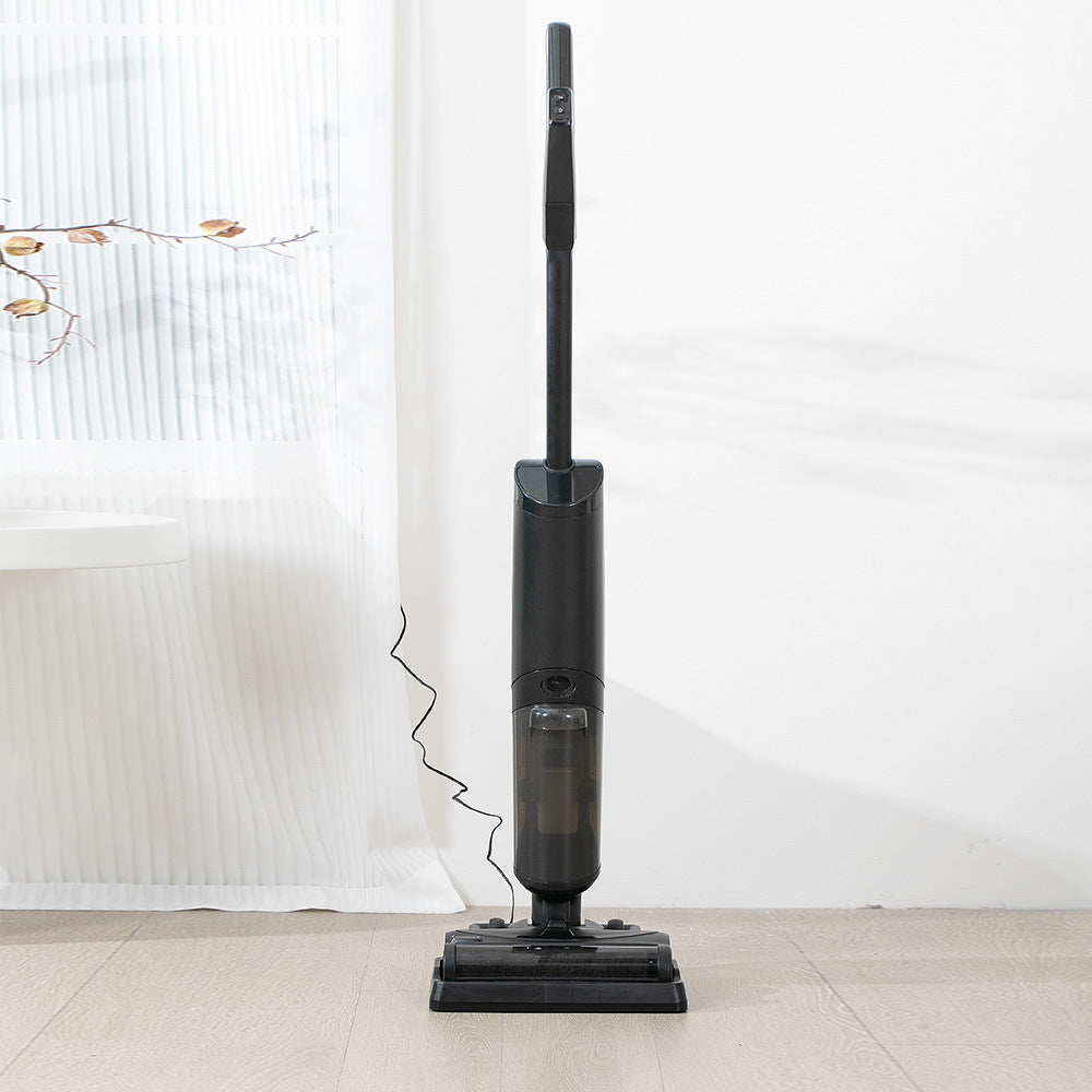 Customizable automatic floor scrubber for home use - sweeping, vacuuming, intelligent drying, electrolyzed water mopping, all-in-one machine