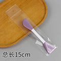 Purple: double-headed silicone brush (knife head + shovel head)