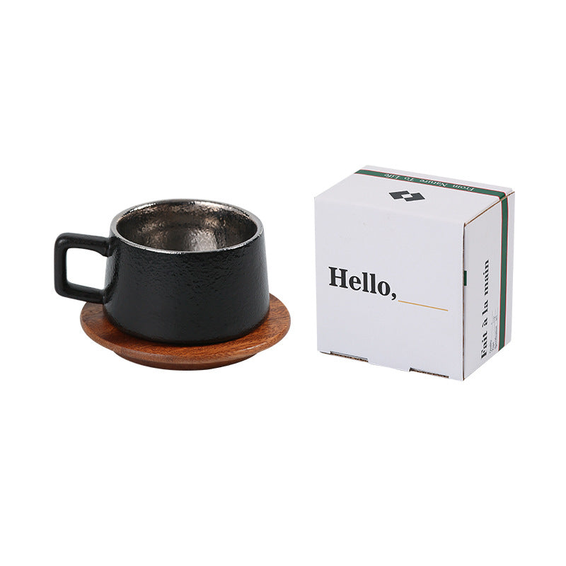 Ins scandinavian high-looking stylish ceramic mug office afternoon tea hand gift mug coffee cup suit