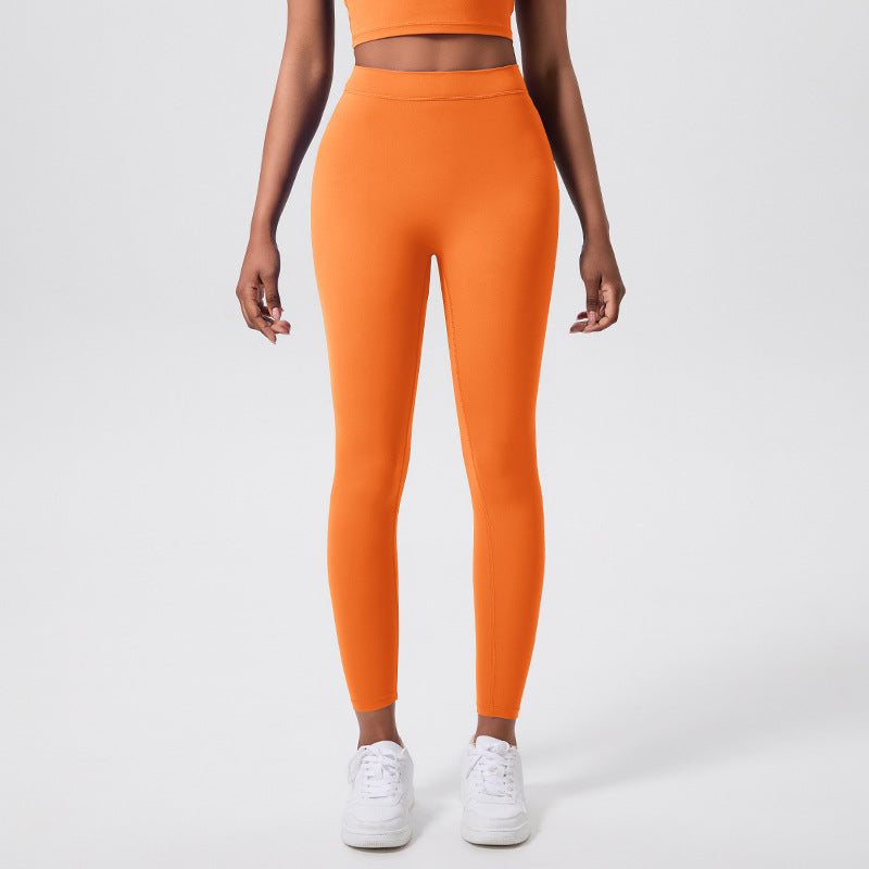 European and american cross-border beauty back yoga suit two-piece set high waist hip lifting running sports fitness suit suit women's wholesale