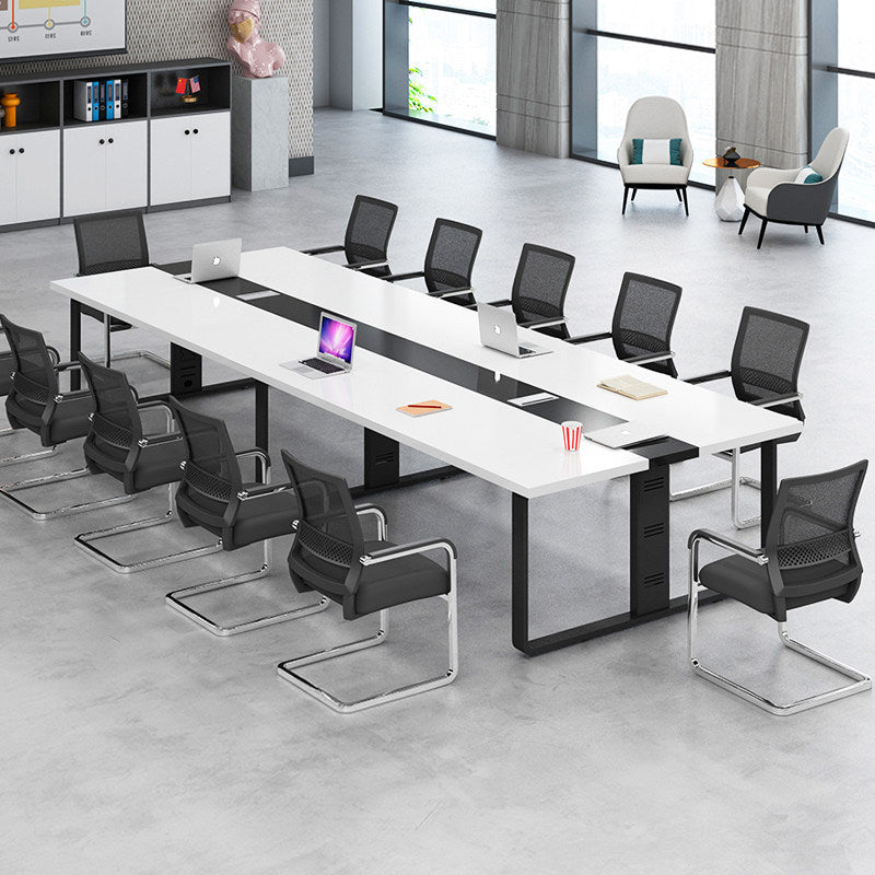 Saint li conference table long table casual modern large and small furniture staff training table negotiation reception bench table and chair set