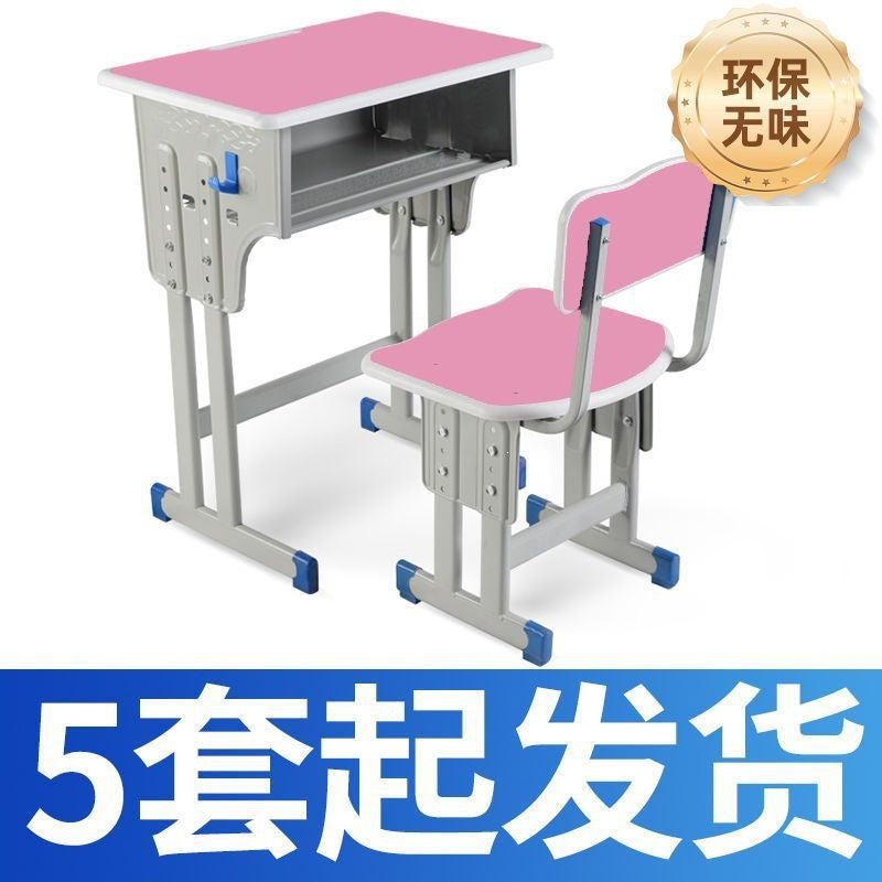 Wholesale school desks and chairs - heavy-duty, reinforced models for campuses. single student study desks and tutoring class desk sets - direct from the manufacturer
