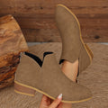 summer new arrival: plus size women's casual comfortable fashionable side-zip flats for wholesale
