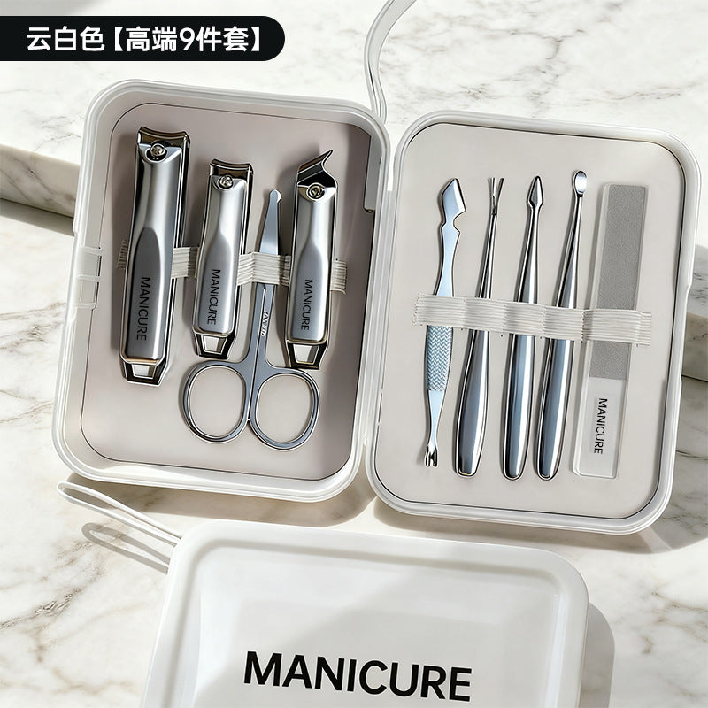 portable anti-splash nail clipper set beauty manicure nail clipper set manicure tool set complete set