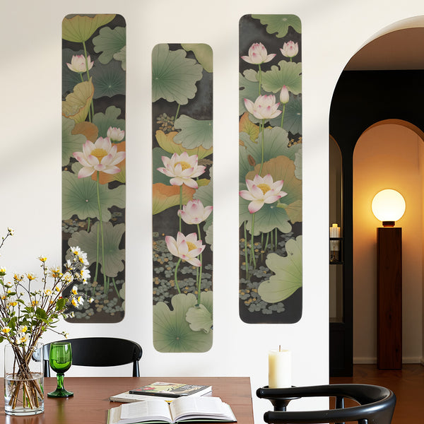 Chinese frameless painting background wall decorative sticker sofa bedroom wall high-end removable self-adhesive wall sticker 69128