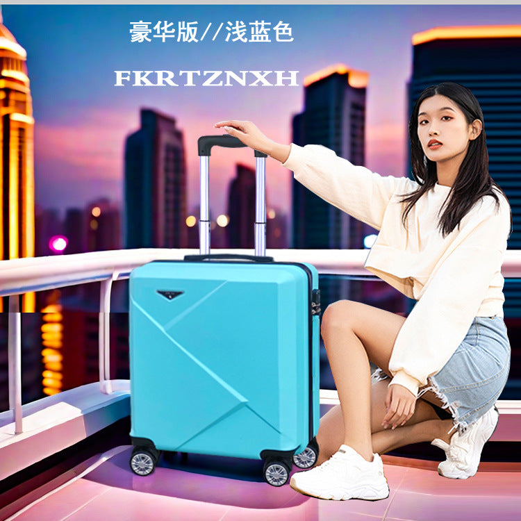 New 18-inch boarding case password case 20-inch suitcase strong and durable case universal wheel suitcase trolley case men