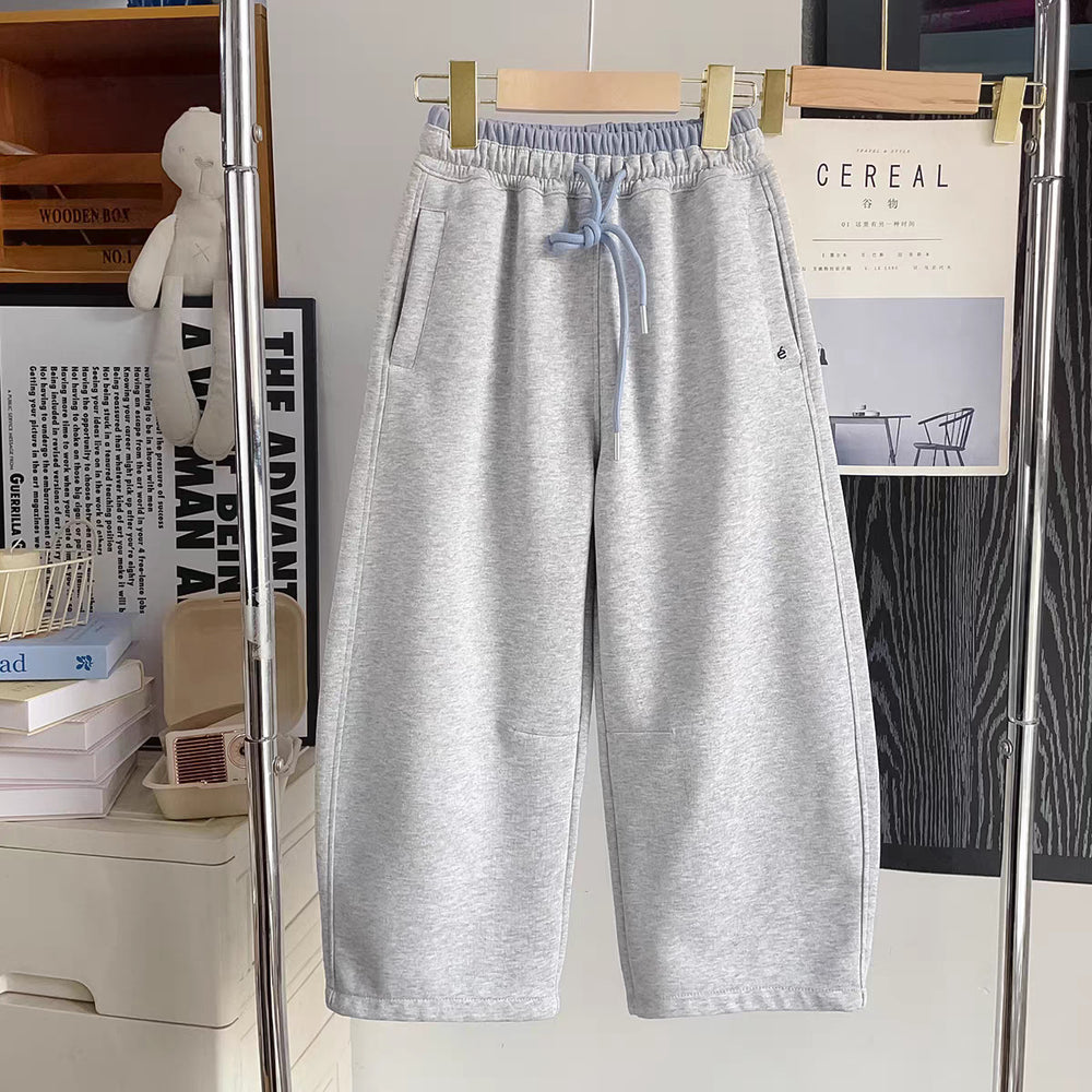 Korean style fashion spring new arrival sports casual pants  spring and autumn hot style loose versatile drawstring scimitar sweatpants for women