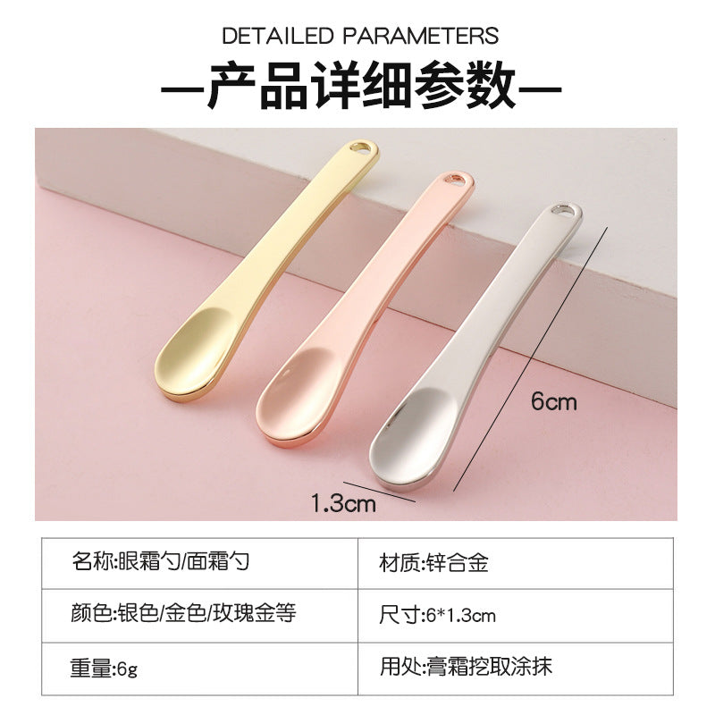 Eye cream massage cream spoon eye makeup facial mask scoop metal beauty tool cream applicator - direct from the manufacturer