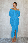 European and american style spring/summer new sexy one-shoulder collar bodycon dress with unique wave pattern long sleeve design