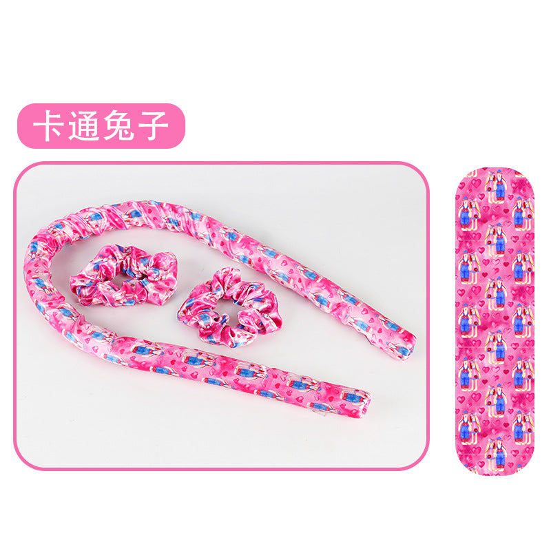 Christmas gift box lazy curling iron eva foam sponge roller curling iron sleep no heat curling iron